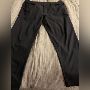 Lululemon men’s ABC Classic-Fit 5 Pocket Pant 30", 36”waist, Charcoal Grey color